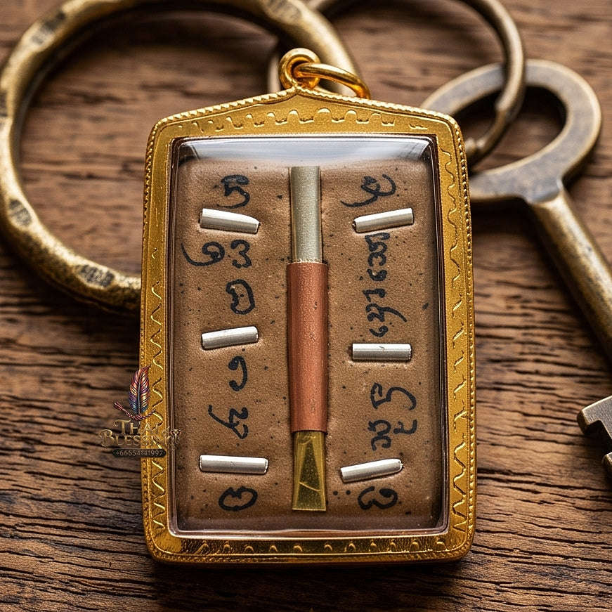 Elite Erotic Aura & Sovereign Social Dominance Locket Kumanthong Edition Phongphraikuman & Sacred Wealth Powders Phra Achan Supphasit Thai Blessing Co By RURUECHA