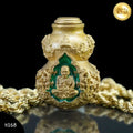 🌿 Emerald Green Nam Tao Wealth Gourd (Rare Bronze Enamel): Ai Kai & Luang Pu Thuat – The Amulet of Endless Growth & Asset Protection (Limited 599 Pcs) Default Title