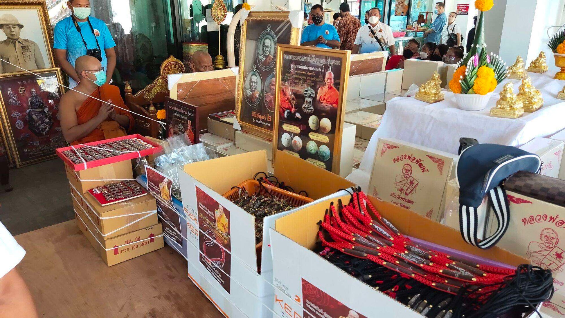 Emperor's Treasure Takrud Talisman for Wealth and Luck - Powerful Spiritual Protection