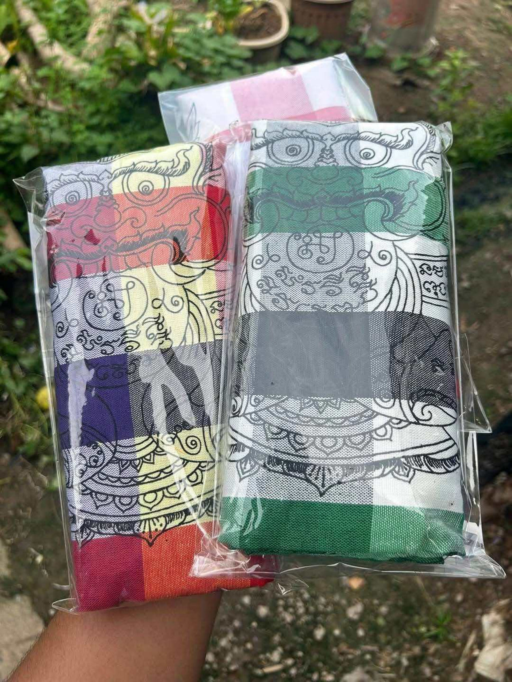 Empowered Praewa Cloth for for Luck & Protection Traditional Thai Textile