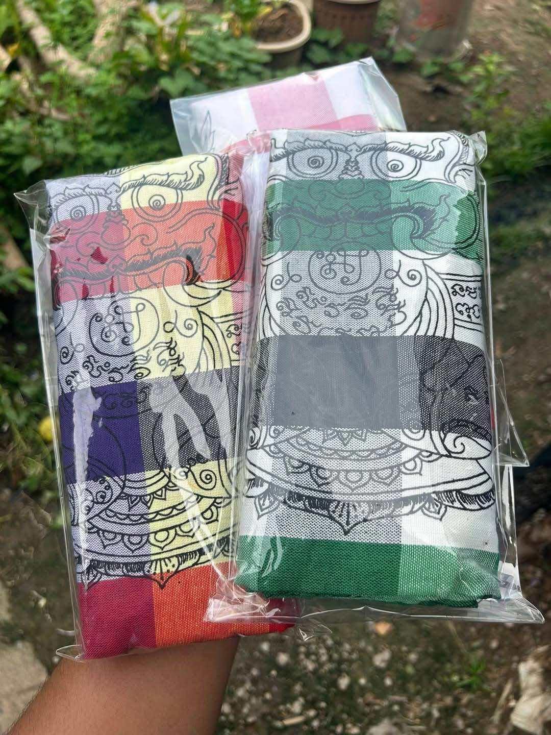 Empowered Praewa Cloth for Luck and Protection - Traditional Thai Textile