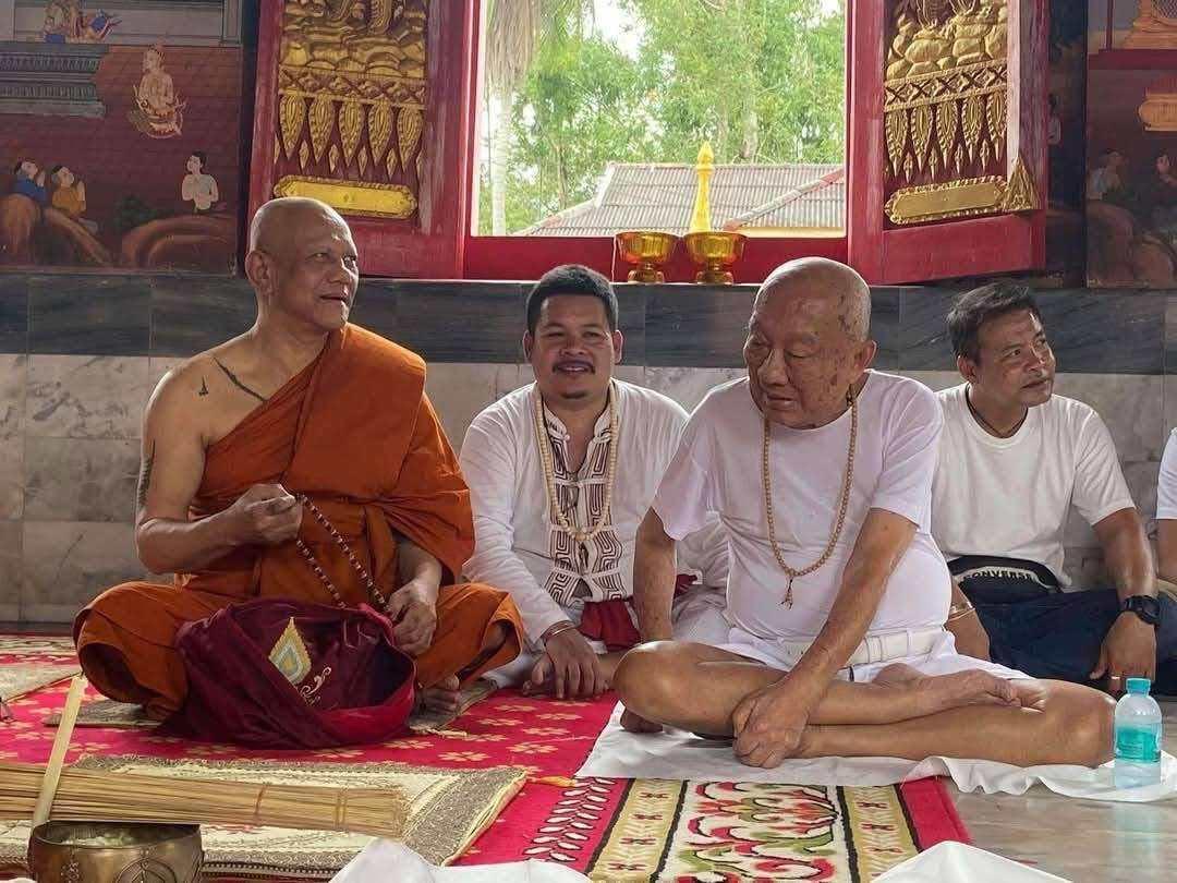 Empowered Praewa Cloth for Luck and Protection - Traditional Thai Textile