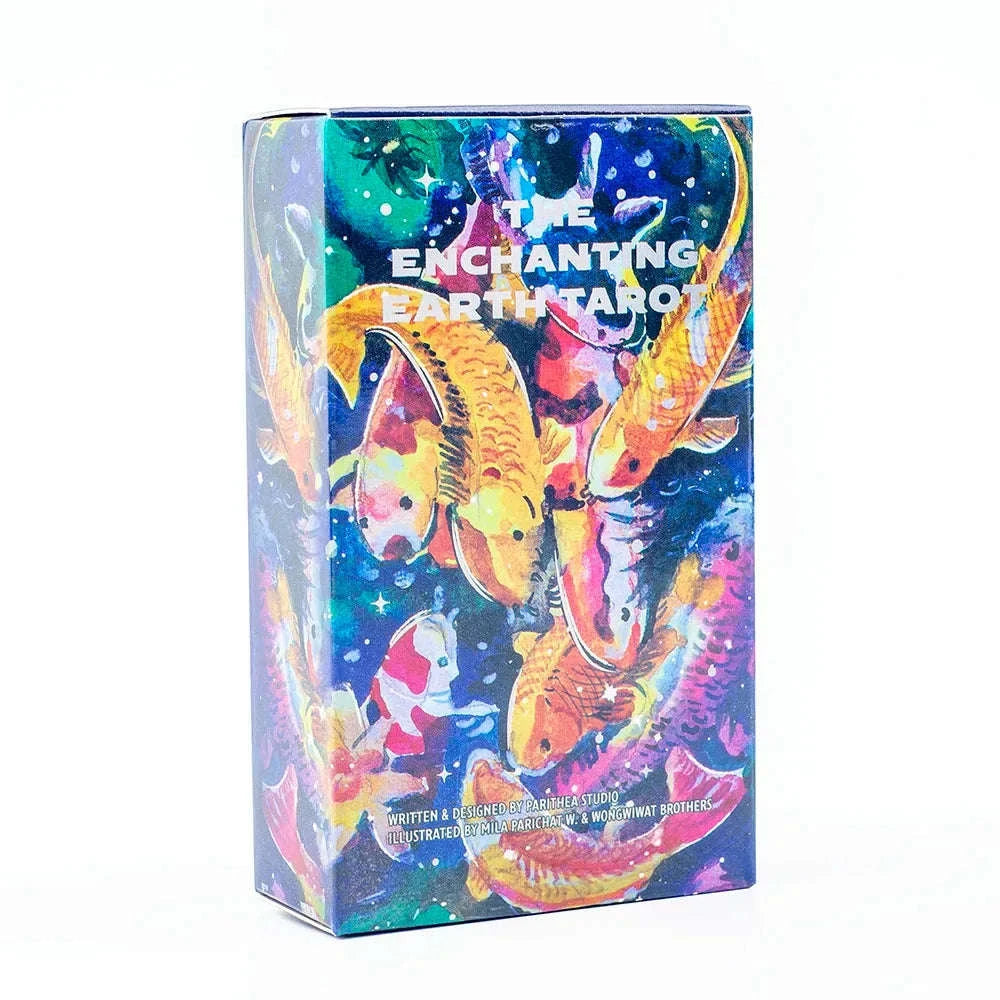 Enchanting Earth Nature-Inspired Tarot Deck for Intuitive Guidance and Self-Discovery - 80-Card Divination Board Game