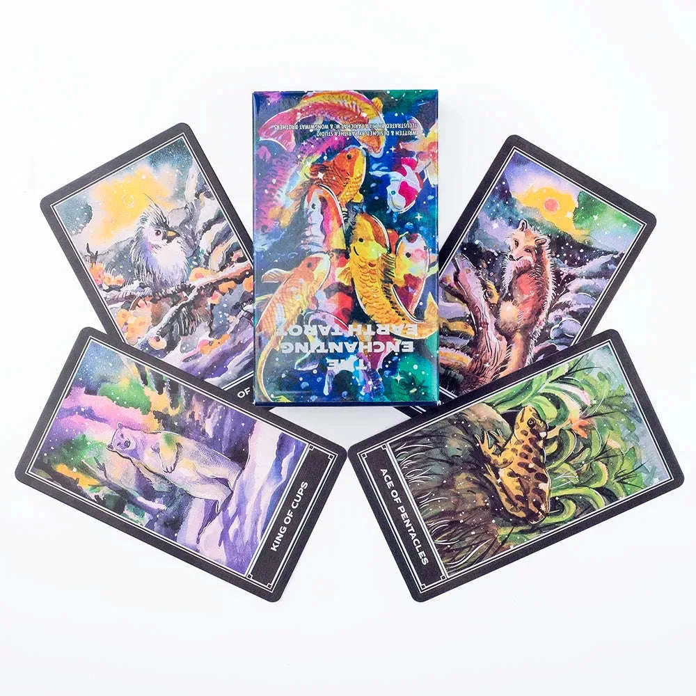 Enchanting Earth Tarot Deck – 80 Cards for Intuitive Guidance & Self-Discovery