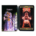 🔮English Visions Tarot Deck – 78 Cards Full Fate & Divination Edition, Ideal for Family Board Games and Tarot Readings