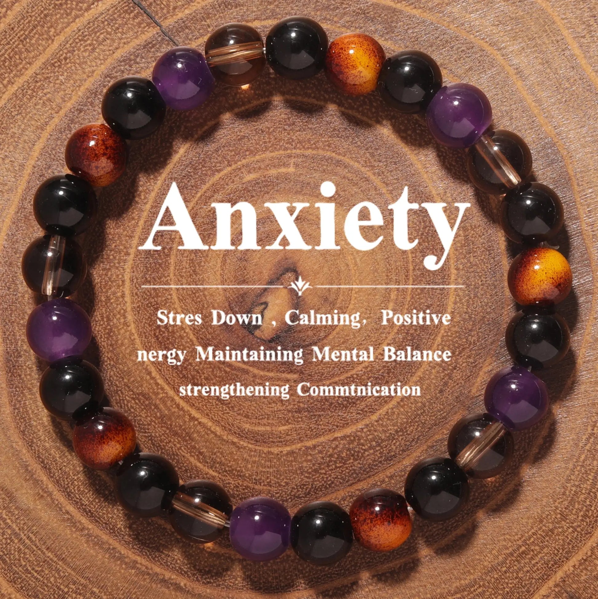 💜 Exquisite Natural Stone Tiger’s Eye & Purple Crystal Beaded Bracelets – Luxury Women’s Jewelry | Cadeau Femmes Pulseras