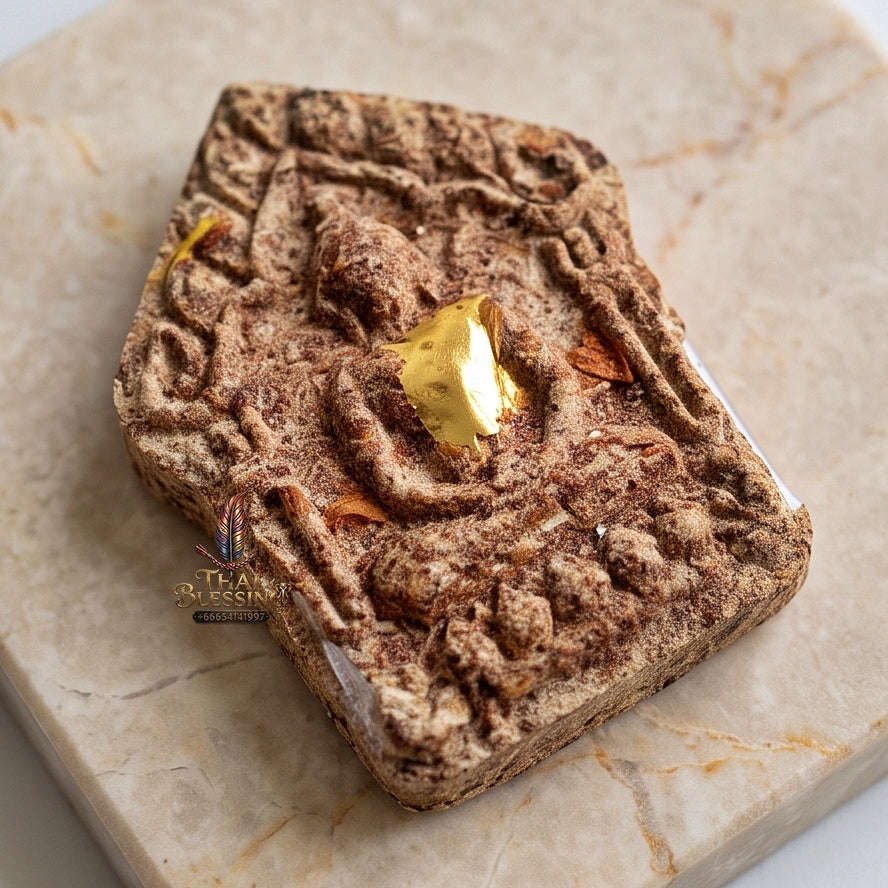 Extreme Charm Wealth Lucky Fortune Sacred Khun Phaen Pa Cha Da Herb Amulet Cased Luang Poo Mian Wat Chaniang Wanaram Buri Ram Thai Collectible Thai Blessing Co By RURUECHA