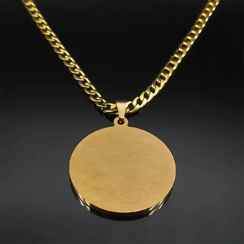 👁️ Eye of Providence Illuminati Pyramid Necklace – Large Crystal Pendant | Men's Hip Hop Style | Stainless Steel Gold Color Chain Accessories