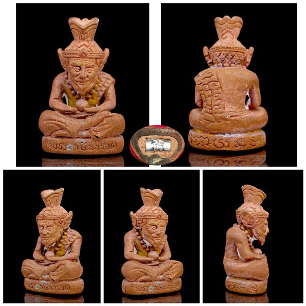 🔮 Borom Kru Pu Lersi Narot (The Great Hermit Master) - 2024 Edition: Luang Pu Maen, Samnak Song Khao Chan – Master of Magic, Wealth & Protection