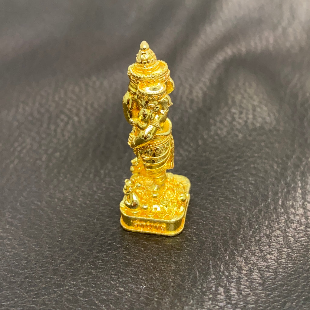 Ganesha 3-Headed Amulet – Maha Baramee Edition by Luang Pho Phat, Wat Huai Duan