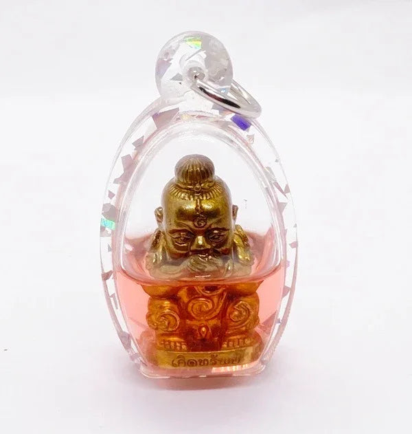 Kuman Dut Rok Amulet - Attract Wealth and Prosperity with Ajarn Nanboon's Spirit Child อาถรรย์พร้อมเลี่ยม