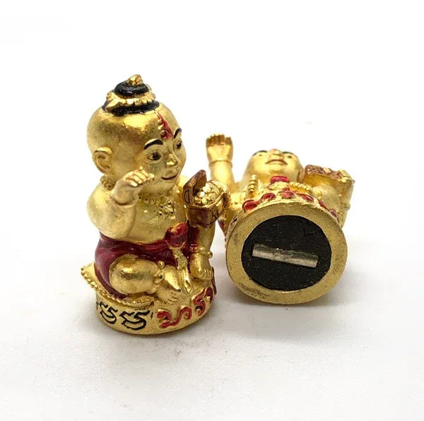 👶 Kuman Thong "Nong Maruay" (Come Rich): The Khao Or Wealth Guardian by Arjarn Plien (2024 Edition)