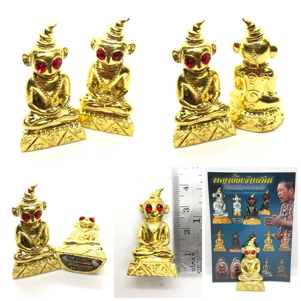 🕉️ Charming Phaya Ngang "Love & Wealth" Masterpiece: Sacred Thai Amulet by Lersi Somdej (Kruba Dech) – Authentic Sorcery from Lampang Cemetery