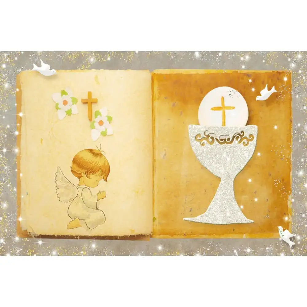 🏰 Fairy Tale Photography Backdrop – Magical Castle & Floral Theme for Weddings, Birthdays & Parties MX1870