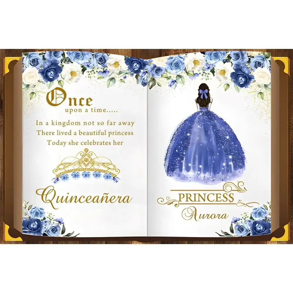🏰 Fairy Tale Photography Backdrop – Magical Castle & Floral Theme for Weddings, Birthdays & Parties MX1890
