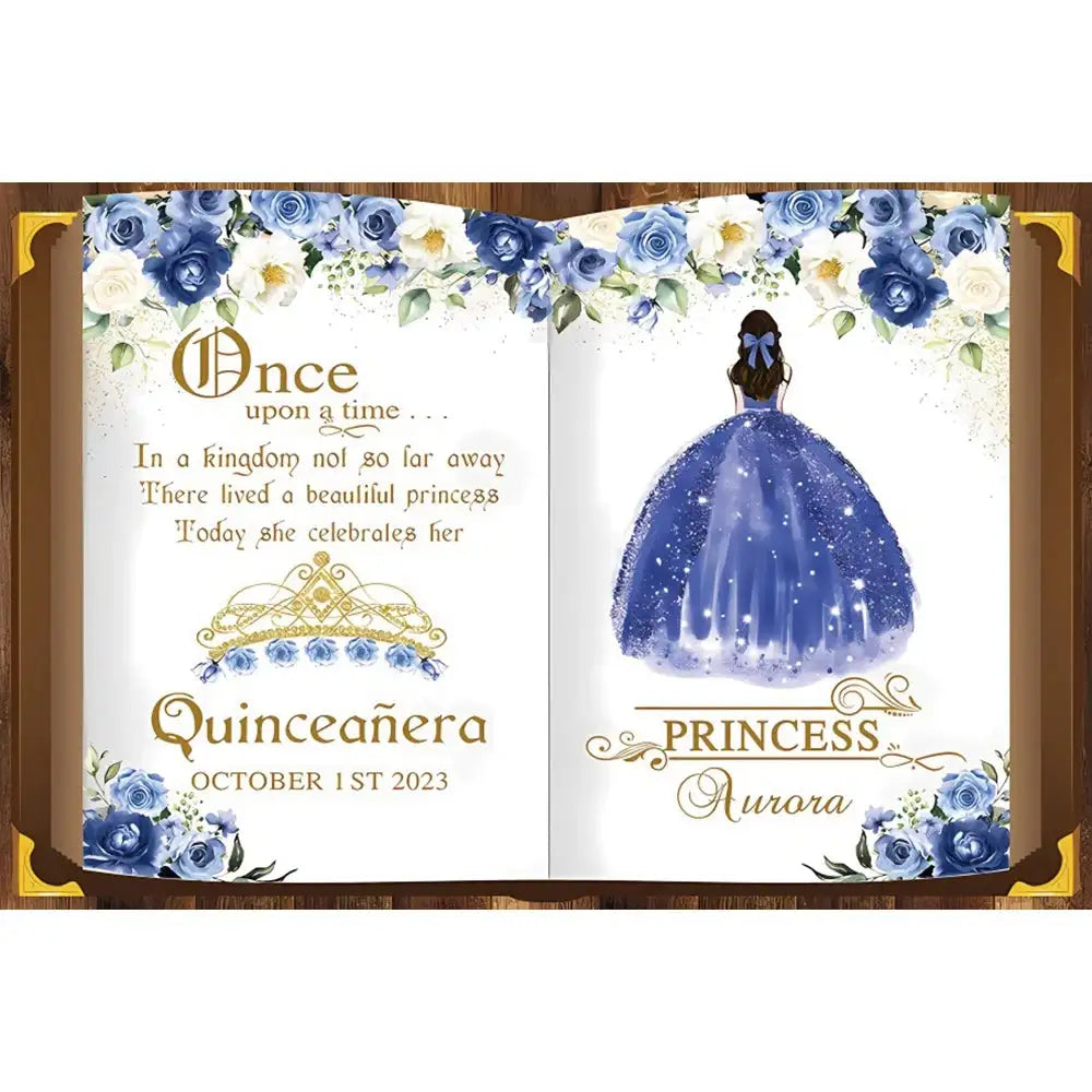 🏰 Fairy Tale Photography Backdrop – Magical Castle & Floral Theme for Weddings, Birthdays & Parties MX1868