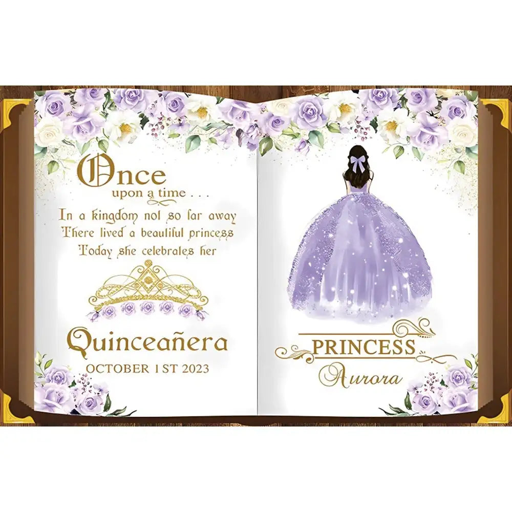 🏰 Fairy Tale Photography Backdrop – Magical Castle & Floral Theme for Weddings, Birthdays & Parties MX1867