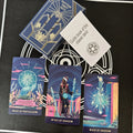 🃏 Fantome Tarot Deck 12x7 cm – 78-Card Deluxe Tarot with Paper Manual, Multidimensional Spiritual Guidance Game