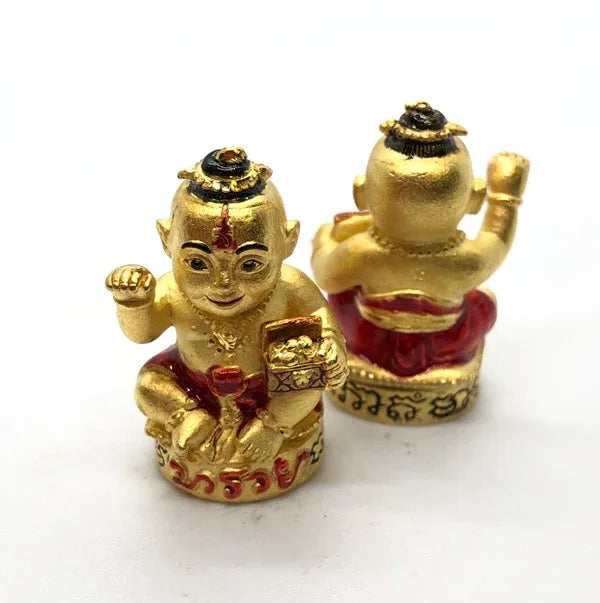 👶 Kuman Thong "Nong Maruay" (Come Rich): The Khao Or Wealth Guardian by Arjarn Plien (2024 Edition)