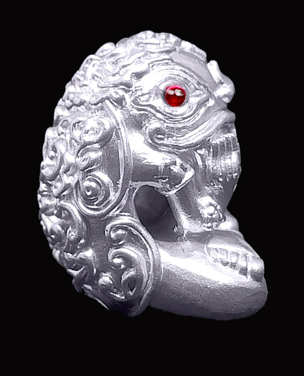 Miniature Iron-Floating Frog Amulet – Supreme Luck & Protection, Ancestral Wisdom from Doi Chom Wa, Blessed by Master Chao Sa U Wijing Ta