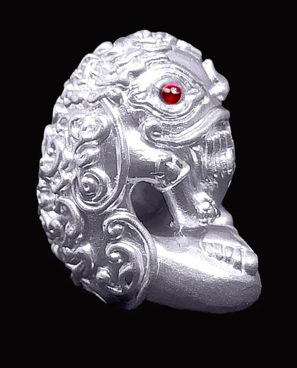 Miniature Iron Frog Amulet for Supreme Luck and Protection - Blessed Ancestral Wisdom from Doi Chom Wa by Master Chao Sa U Wijing Ta
