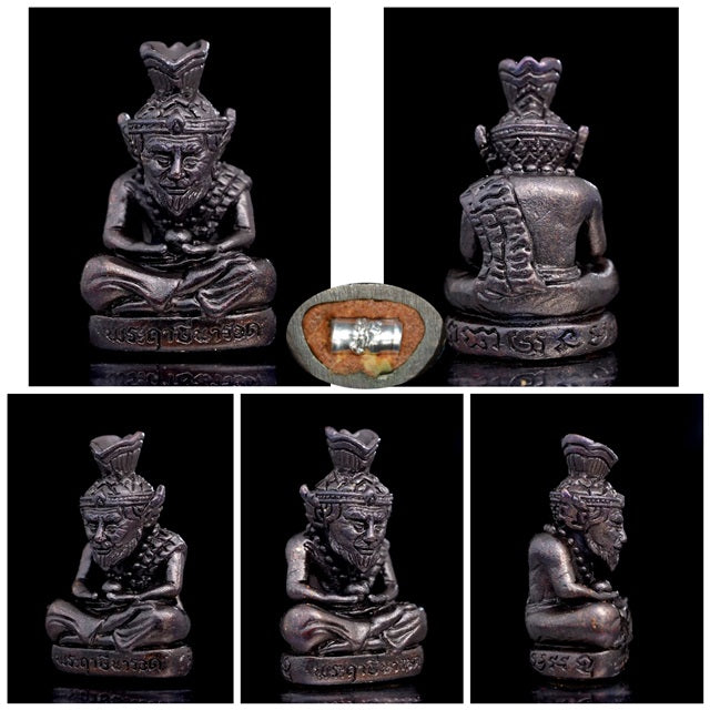 🔮 Borom Kru Pu Lersi Narot (The Great Hermit Master) - 2024 Edition: Luang Pu Maen, Samnak Song Khao Chan – Master of Magic, Wealth & Protection