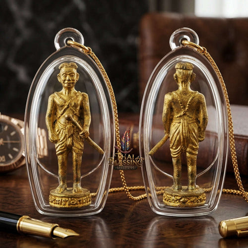 ✨ 🛡️ First-Edition Ancient Temple Bell Brass Phayontra Akom Sacred Talisman – Ultimate Guardian for Impenetrable Protection, Black Magic Deflection, and Absolute Home Security 🛡️ ✨ Thai Blessing Co By RURUECHA