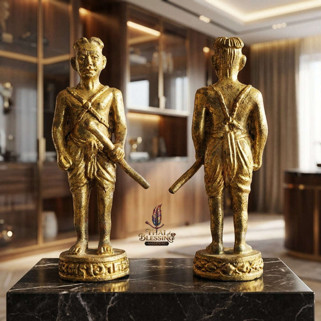 ✨ 🛡️ First-Edition Ancient Temple Bell Brass Phayontra Akom Sacred Talisman – Ultimate Guardian for Impenetrable Protection, Black Magic Deflection, and Absolute Home Security 🛡️ ✨ Thai Blessing Co By RURUECHA