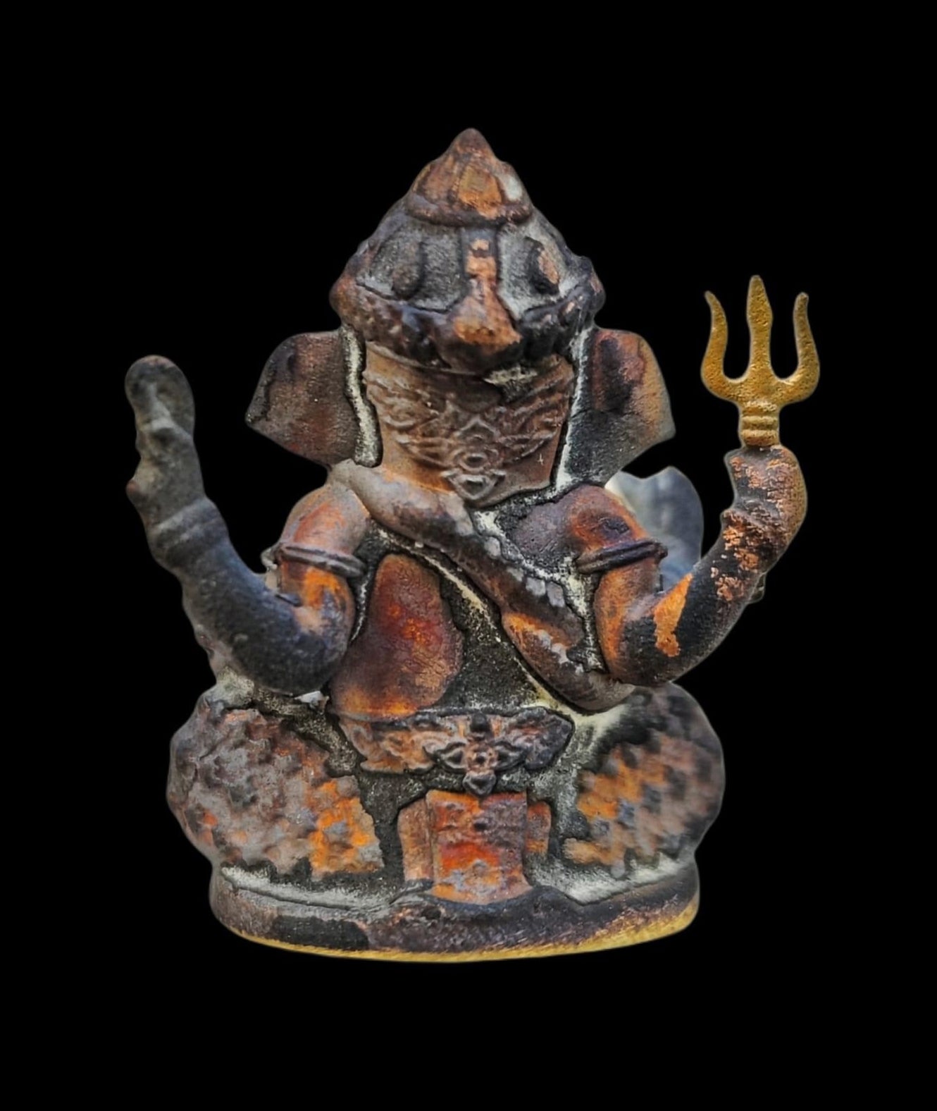 First Edition Ganesha Amulet Statue for Success and Prosperity