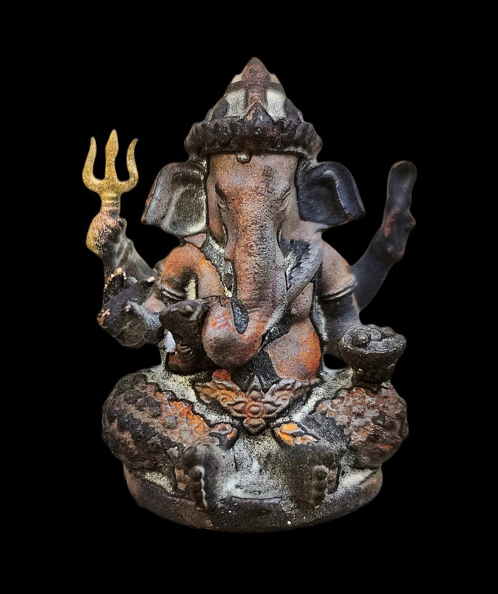 First Edition Ganesha Amulet Statue for Success and Prosperity