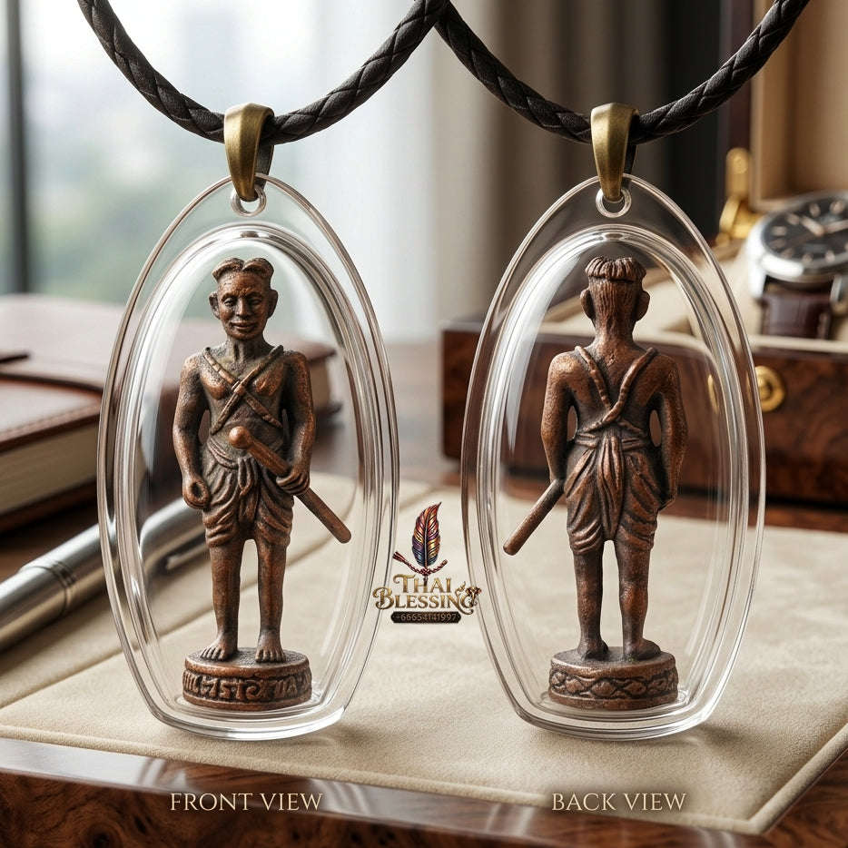 ✨ 🛡️ First-Edition Wild Copper Phayontra Akom Sacred Talisman – Ultimate Guardian for Impenetrable Protection, Black Magic Deflection, and Absolute Home Security 🛡️ ✨ Thai Blessing Co By RURUECHA