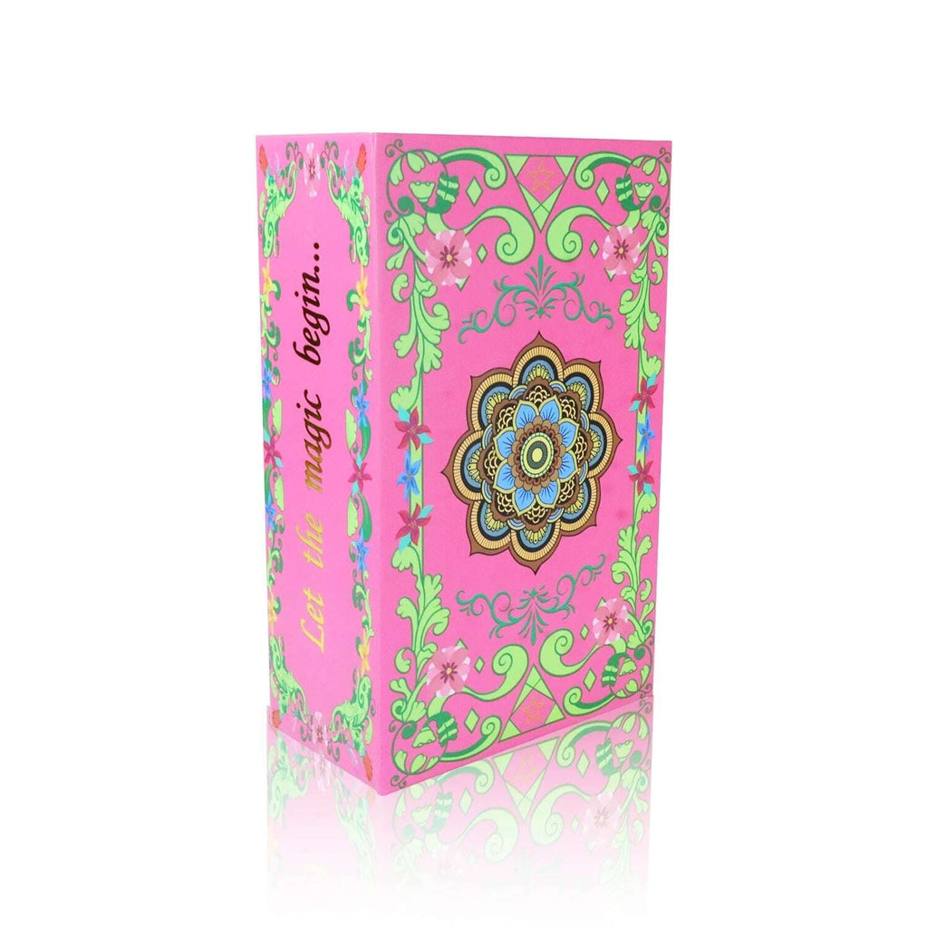 Flower Language Gold Foil Rider Tarot Deck – 78 Durable, Waterproof PET Plastic Cards, 12 x 7 cm