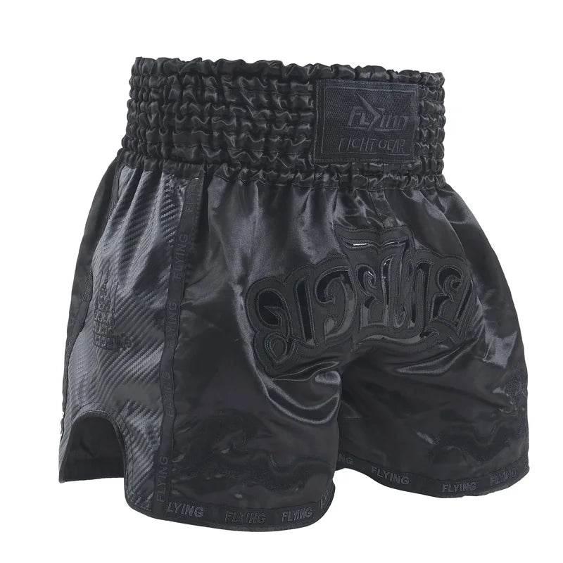 Muay Thai Boxing Shorts for Men, Women, Kids & Teens – Ideal Thai Muay Thai Boxing Shorts for Kickboxing, MMA, BJJ, Grappling, and Combat Training