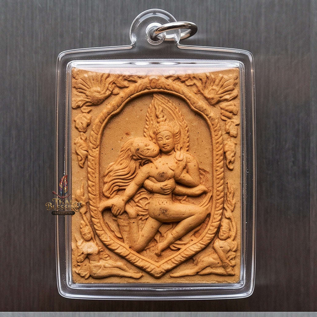 Forbidden Lanna Necromancy & Mind-Binding Devotion Sacred Phet Phayathorn White Sacred Seduction Herb Powder Edition Luang Pu In Wat Nong Mek Surin 2013 Thai Amulet Collectible Thai Blessing Co By RURUECHA