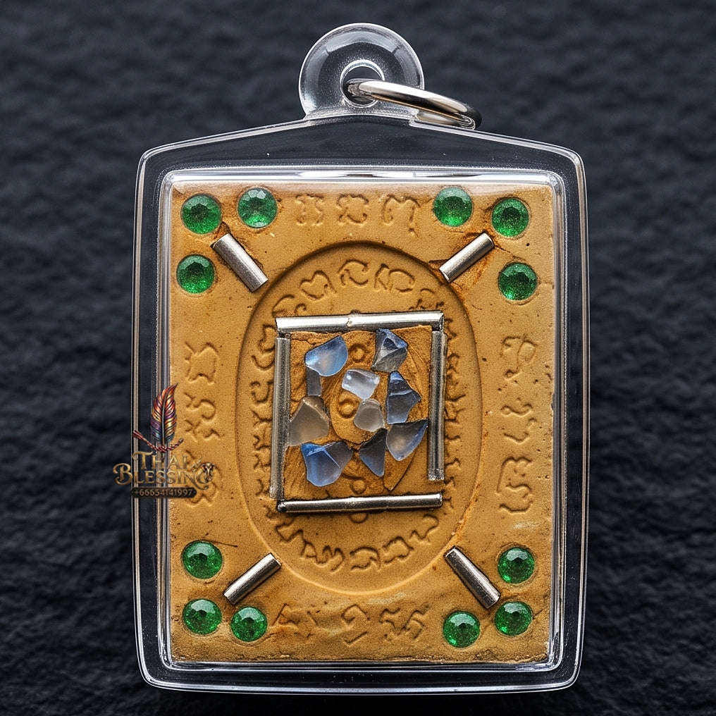 Forbidden Lanna Necromancy & Mind-Binding Devotion Sacred Phet Phayathorn White Sacred Seduction Herb Powder Edition Luang Pu In Wat Nong Mek Surin 2013 Thai Amulet Collectible Thai Blessing Co By RURUECHA
