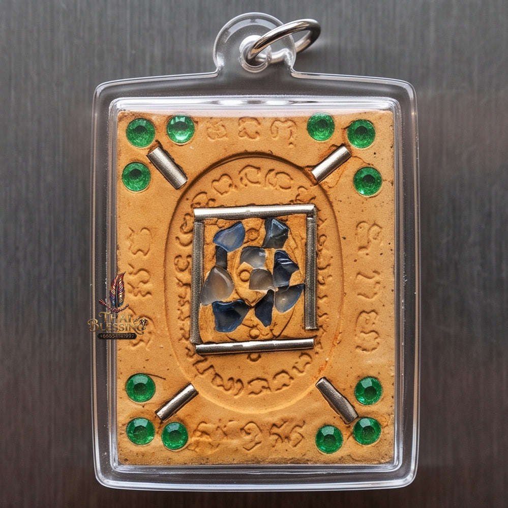 Forbidden Lanna Necromancy & Mind-Binding Devotion Sacred Phet Phayathorn White Sacred Seduction Herb Powder Edition Luang Pu In Wat Nong Mek Surin 2013 Thai Amulet Collectible Thai Blessing Co By RURUECHA