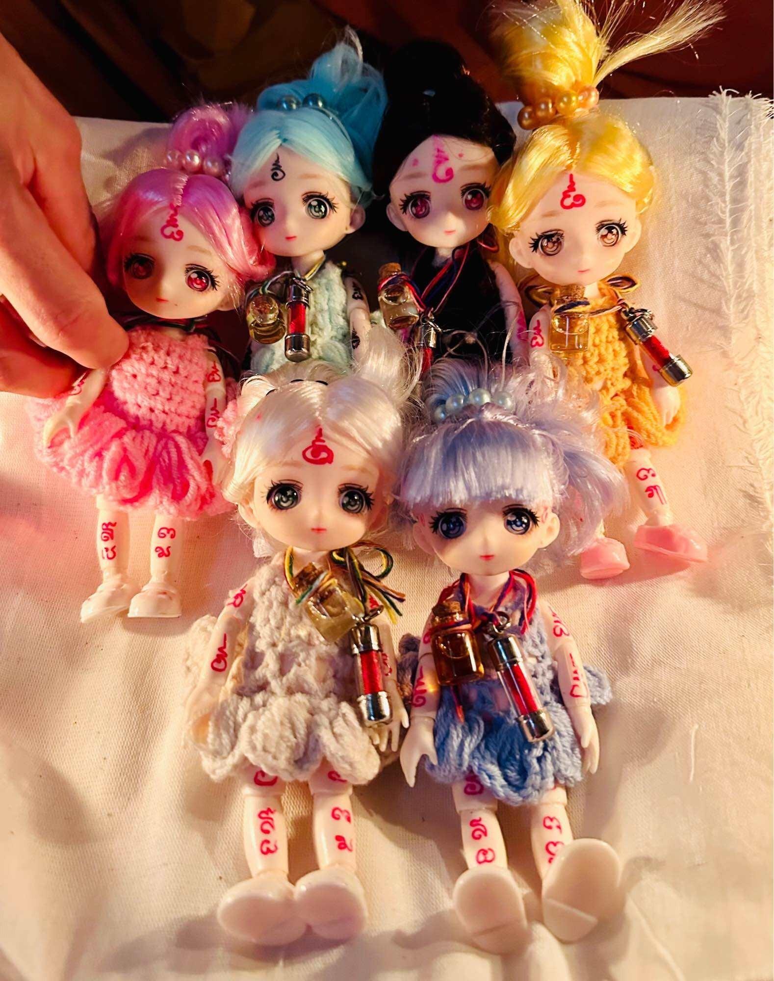 🧸 “Fortune‑Calling Luk Thep Wealth Doll – Child Spirit Companion for Money, Customers, Help &Love (Master‑Inscribed & Temple‑Blessed)”