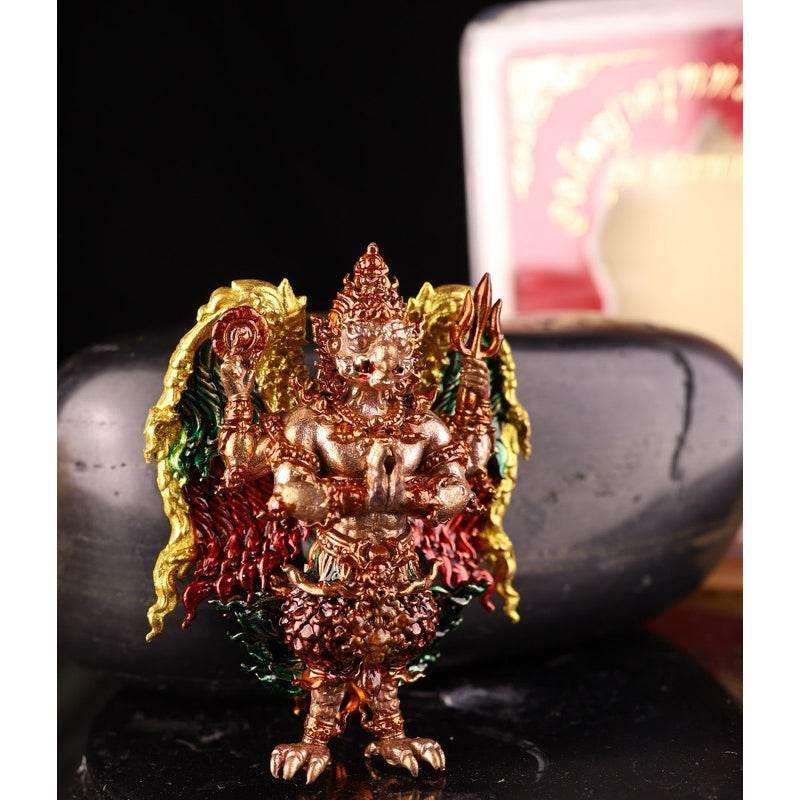 Four-Armed Garuda Amulet Thai Home Decor for Spiritual Protection