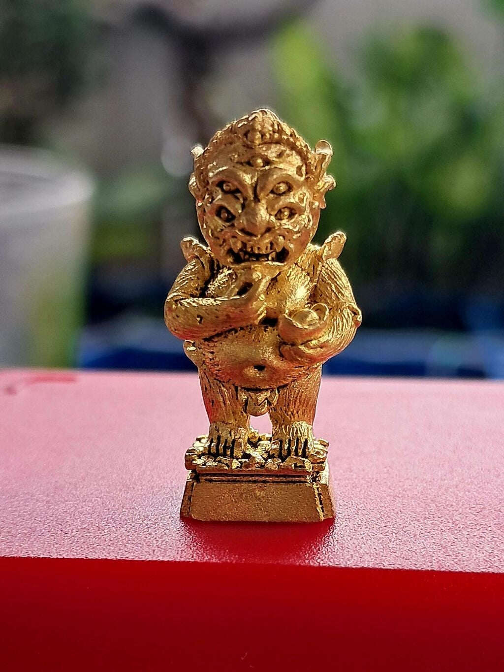 Four Ears Five Eyes Amulet for Wealth - See Hoo Ha Ta for Unlocking Infinite Prosperity