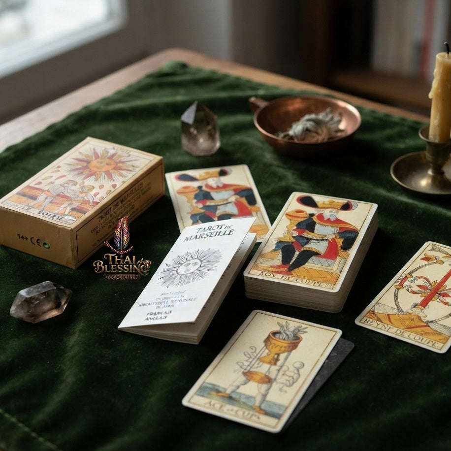 ✨ Français Oracle des Ducale French Tarot Cards: Un Outil Précieux pour la Divination et la Guidance Spirituelle Board Game Thai Blessing Co By RURUECHA