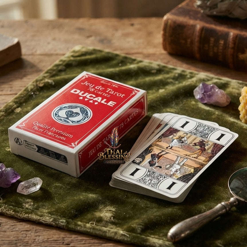 ✨ Français Oracle des Ducale French Tarot Cards: Un Outil Précieux pour la Divination et la Guidance Spirituelle Board Game Thai Blessing Co By RURUECHA