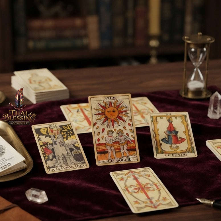 ✨ Français Oracle des Ducale French Tarot Cards: Un Outil Précieux pour la Divination et la Guidance Spirituelle Board Game Thai Blessing Co By RURUECHA