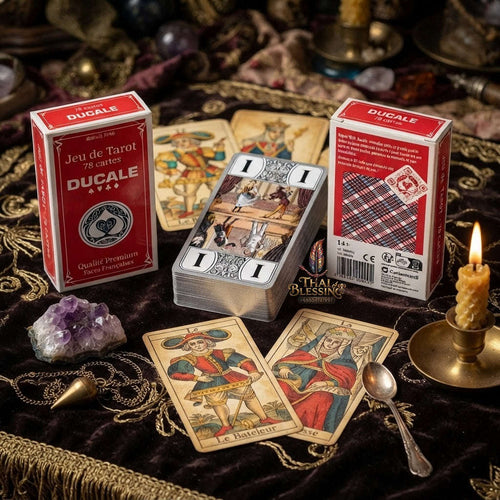 ✨ Français Oracle des Ducale French Tarot Cards: Un Outil Précieux pour la Divination et la Guidance Spirituelle Board Game Thai Blessing Co By RURUECHA