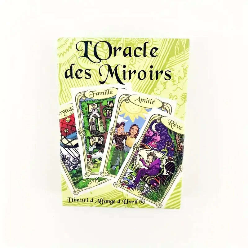 🔮 Français Oracle des Miroirs﻿ – French Oracle Deck for Intuitive Spiritual Guidance and Divination