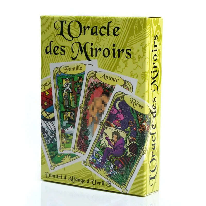 🔮 Français Oracle des Miroirs﻿ – French Oracle Deck for Intuitive Spiritual Guidance and Divination
