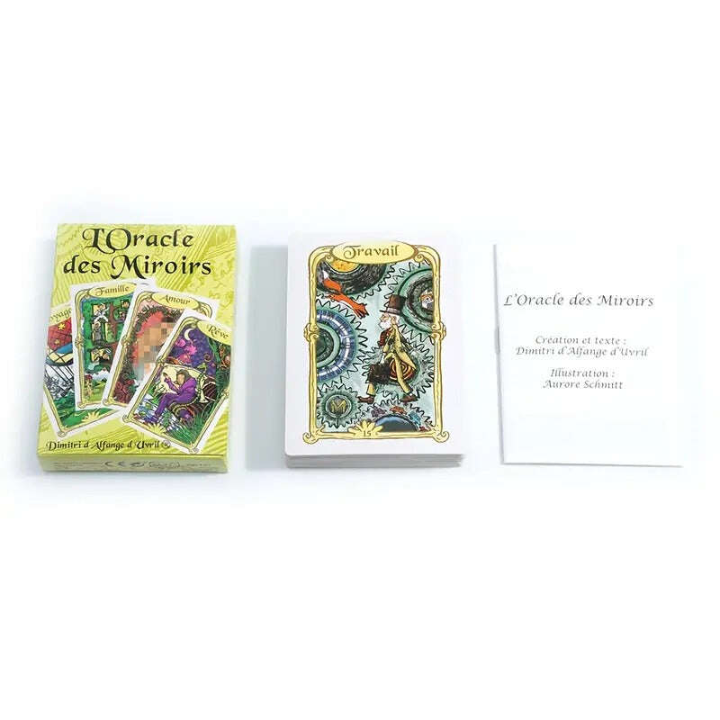 🔮 Français Oracle des Miroirs﻿ – French Oracle Deck for Intuitive Spiritual Guidance and Divination