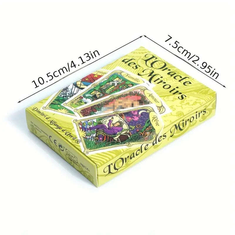 🔮 Français Oracle des Miroirs﻿ – French Oracle Deck for Intuitive Spiritual Guidance and Divination