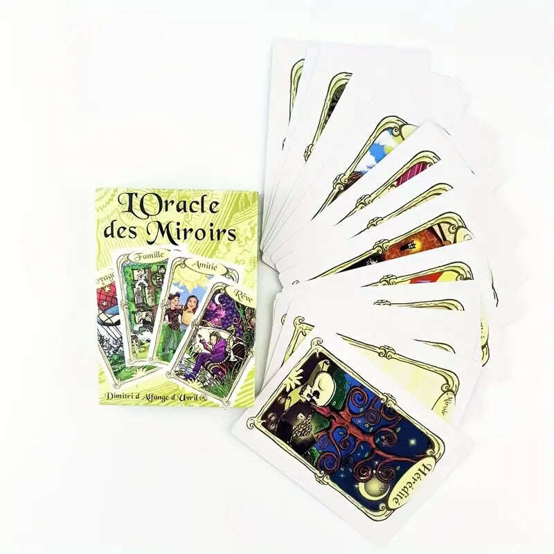 🔮 Français Oracle des Miroirs﻿ – French Oracle Deck for Intuitive Spiritual Guidance and Divination