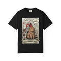Funny Capybara Shirt - "It Is What It Is" Hoodie - Stoic Animal Gift - Mental Health Awareness Sweatshirt - Ignoring Problems Meme Tee - Chaos Graphic Top Black