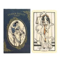 🎨 Fyodor Pavlov Tarot Deck – Inclusive 78-Card Set with Gold Edges, Linen Finish, and 172-Page Illustrated Hardcover Guidebook
